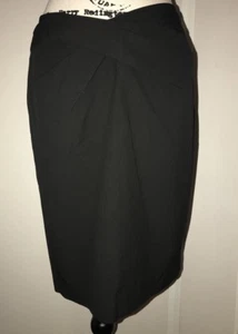 Michael Kors Bleistiftrock schwarz gerafft vorne Größe 8 - Bild 1 von 4