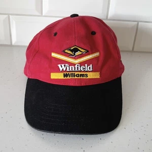 Williams Winfield F1 Mütze Weltmeister Vintage Retro Rot Schwarz One Size Gebraucht - Bild 1 von 9
