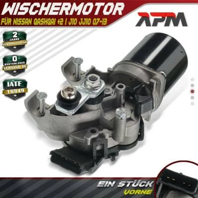 Wiper Motor Windscreen Wiper Motor Front for Nissan Qashqai +2 I J10 JJ10 07-13 - Image 1 of 4