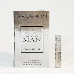 Bvlgari Man Rain Essence EDP 1.5ml Mini Vial Spray Perfume Eau De Parfum New - Picture 1 of 3