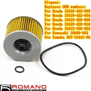 19mm Motorcycle Oil Filter For Honda 15412-300-325 CB350 550 F CB900 Benelli RS  - Picture 1 of 8