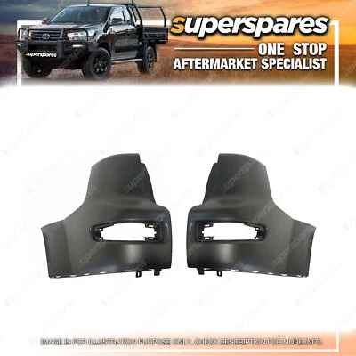 Right & Left Rear Bumper Bar End for Mitsubishi Outlander ZG ZH 11/2006-10/2012 - image 1 of 2