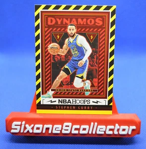2023-24 Hoops #9 Stephen Curry Dynamos Holo Golden State Warriors - Bild 1 von 2