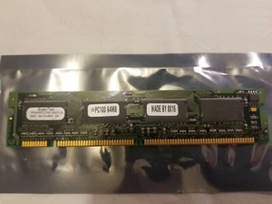 SpecTek P8M644YLDA9-100 64MB SDRAM 168pin PC-100 CL3 - Picture 1 of 3