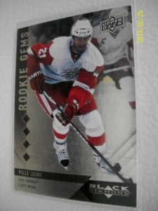 VILLE LEINO BLACK DIAMOND QUADS DIAMONDS 2009-10 # 215