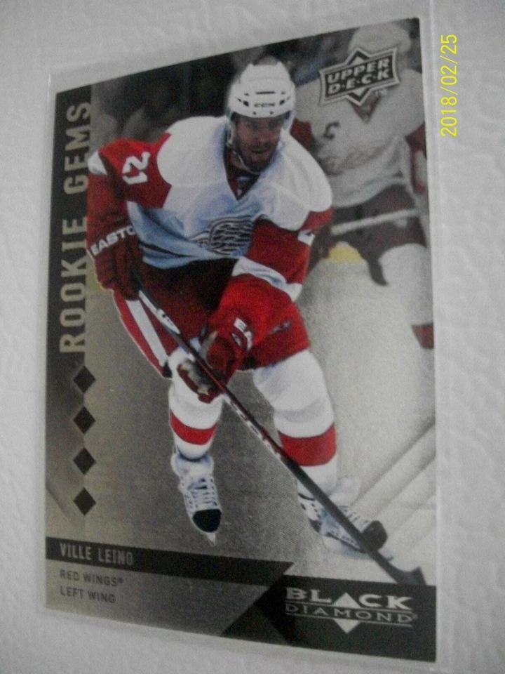 VILLE LEINO BLACK DIAMOND QUADS DIAMONDS 2009-10 # 215 - Image 1 of 1