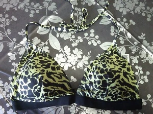 Primark Nuevo Damas Bikini Top Cuello Halter UK12 EURO 40 EE. UU. 10 ITALIA 44 - Imagen 1 de 4