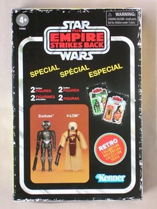 ZUCKUSS 4-LOM Star Wars Retro Collection EMPIRE STRIKES BACK 2 FIGURE PACK 3.75 - Picture 1 of 7