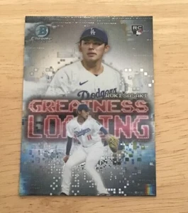 Bowman Roki Sasaki Greatness 2025 carga #GL-23 - Imagen 1 de 2