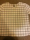 Teenagers Square Checked Blouse Top