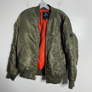 Southpole Jacket Mens Small Green Satin - Picture 1 of 8