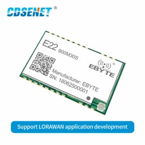 Ebyte SX1262 LoRa Module 30dBm 12km Rang SMD PA LNA IPEX Stamp Hole rf Module - Picture 1 of 10