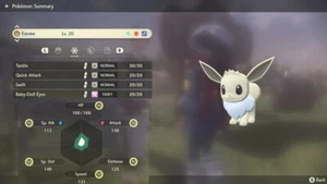 Alpha Eevee 🌟Shiny🌟 Normal 6IV Max Effort - Pokemon Legends Arceus - Bild 1 von 2