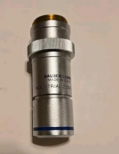 Bausch & Lomb 2.25X/0.04 Industrial Microscope Objective Lens - Picture 1 of 5