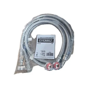 Everbilt Washing Machine Connector Polymer Coated Stainless Steel 4" - Picture 1 of 5