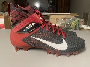 Botines de fútbol Nike Alpha Menace Elite 2 Flyknit rojos negros BV2077-003 talla 11,5 - Imagen 1 de 6