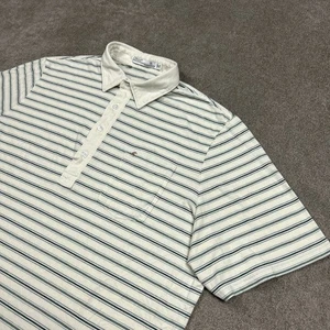 Criquet Polo Shirt Mens XL 4 Button Organic Cotton Casual Peru Short Sleeve - Picture 1 of 9