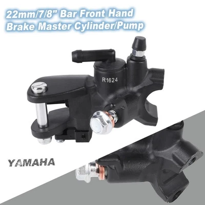 Cilindro maestro/bomba de freno de mano delantero de barra de 22 mm/7/8" para Yamaha YZF R6 R1 R1M R1S Foto 1 de 4