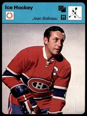1977 Sportscaster #10-14 Jean Beliveau - хоккей почти как новый *d2 - Изображение 1 из 2
