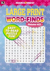 Brand New Word-Finds Large Print Fast Shipping Vol 452 Find Finds Finder - Picture 1 of 2