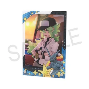 Pokemon Masters EX Memorial Photo Acrylic Art Panel with Acrylic Stand - Picture 1 of 1