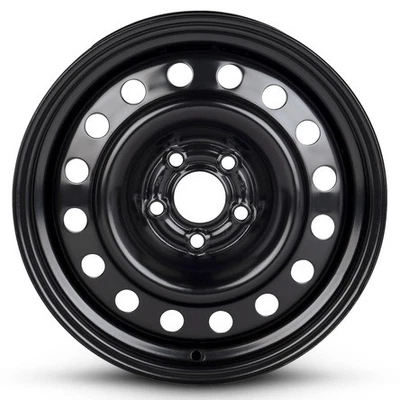 Genuine OEM Wheel For 2001-2006 Dodge Stratus 15 Inch Black Steel Rim - Image 1 of 4