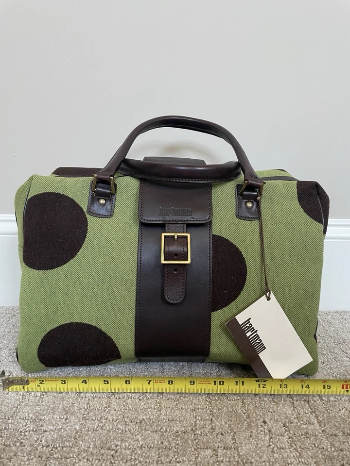 Bolso de Lona Hartmann Retro Carryall Lunares Foto 1 de 4