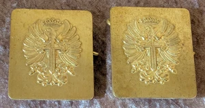 2x Spanisches Koppelschloss * Gürtelschnalle Spanien Schließe Koppel (501 L) - Bild 1 von 3