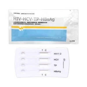 Kit de prueba de VIH en casa Kit de análisis de sangre de VIH Herramienta de prueba rápida instantánea fácil y precisa - Imagen 1 de 12