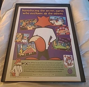 Spy Fox In Dry Cereal CD-ROM Print Ad 1997 Framed 8.5X11 - Picture 1 of 1