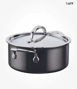 Hestan NanoBond Titanium Stainless-Steel Stock Pot 3 Qt Reed - Picture 1 of 12