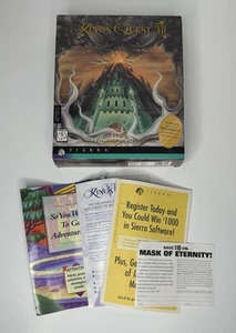 Kings Quest VII The Princeless Bride Big Box PC - Box And Inserts ONLY *NO GAME* - Picture 1 of 4