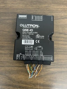 Lutron QSE-IO PELV CLASS2:USA Input/Output 24V 100mA Inter Control QS System - Picture 1 of 12