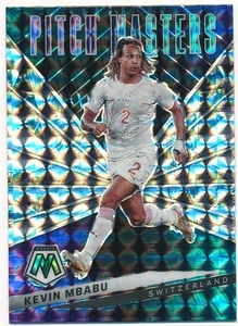 KEVIN MBABU 2021-22 PANINI MOSAIC PITCH MASTERS SILVER PRIZM #16 SWITZERLAND - Picture 1 of 2