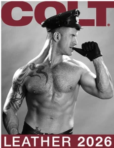 Colt Leather 2026 Calendar - Bold. Iconic. Unapologetic. Wall Calendar - Picture 1 of 1