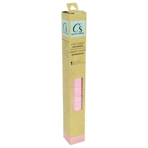 Crafters quadratisches Vinylpapier permanent (hellrosa) 12 Zoll × 48 Zoll - 2 Stück - Bild 1 von 1