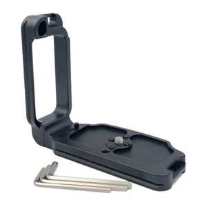 L Bracket for Nikon D850 Camera Quick Release Plate Vertical Grip - Picture 1 of 8
