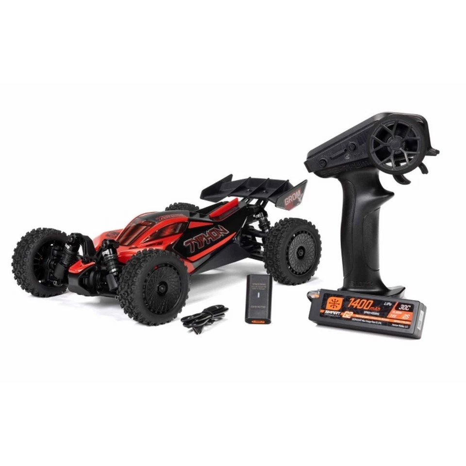 Arrma ARA2306ST1 TYPHON GROM 223S BLX Small-Scale Brushless Inkl Akku/Lader Rot - Bild 1 von 4