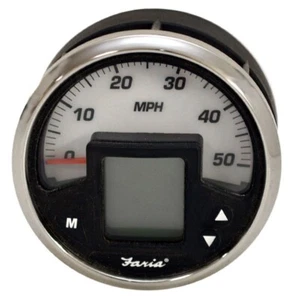 Faria Boat Speedometer Gauge IG1132A | MG2000 Mercury SmartCraft 3 1/4 Inch - Picture 1 of 2