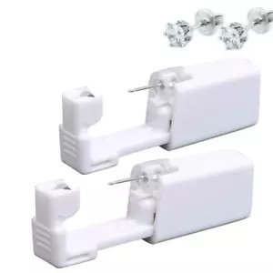Ear Piercing Gun,2 Pack Self Ear Piercing Gun Disposable Self Ear Piercing Gu... - Picture 1 of 9
