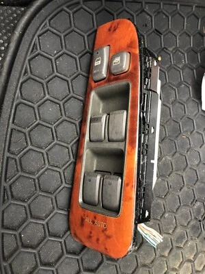 Interruptor de puerta de bloqueo de ventana principal Lexus LS430 2001 2002 2003 2004 2005 2006 genuino Foto 1 de 2