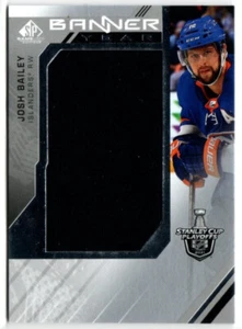 2021-22 SP Game Used Hockey Banner Year Josh Bailey JERSEY ISLANDERS - Picture 1 of 1