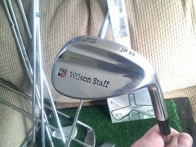 Cuña de arena Wilson Staff JP55... Años 90. Acero dorado dinámico... MRH... ¡Bonito aspecto!! Foto 1 de 4