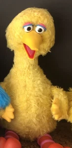 VINTAGE COLLECTOR SESAME STREET INTERACTIVE BIG BIRD TOY- SOLD “AS IS” - Picture 1 of 3
