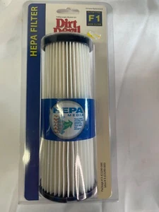 1 Pack Genuine Dirt Devil F1 HEPA Vacuum Filters 3JC0280000 & 3JC0290000 upright - Picture 1 of 3