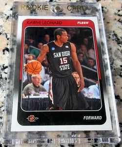 KAWHI LEONARD 2011 Fleer SP Rookie Card RC 1988 Retro MVP Raptors Spurs Champs $ - Picture 1 of 2