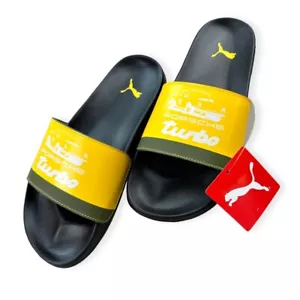 PUMA PL Leadcat 2.0 Gr. 37-43 Schlappen Porsche Badeschlappen Turbo gelb Neu - Picture 1 of 4