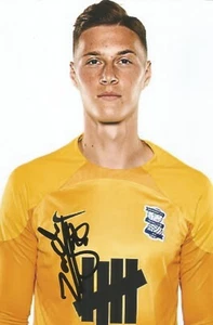 BIRMINGHAM: ZACH JEACOCK SIGNED 6x4 2023/2024 PORTRAIT PHOTO+COA - Picture 1 of 1