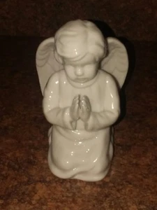 LEFTON CHINA PINTADO A MANO 1994 GEO. FIGURA ÁNGEL REZANTE Z. LEFTON SRNO 1583  - Imagen 1 de 6