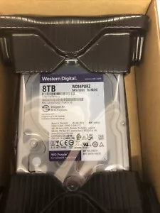Western Digital WD84PURZ-74B2YY0 Surveillance Internal Hard Drive HDD 8TB - Picture 1 of 2